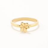 18k Gold Plated Silver Daisy Flower Ring