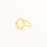 18k Gold Plated Silver Geometric Ring