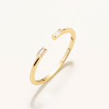18k Gold Plated Silver Thin Ring